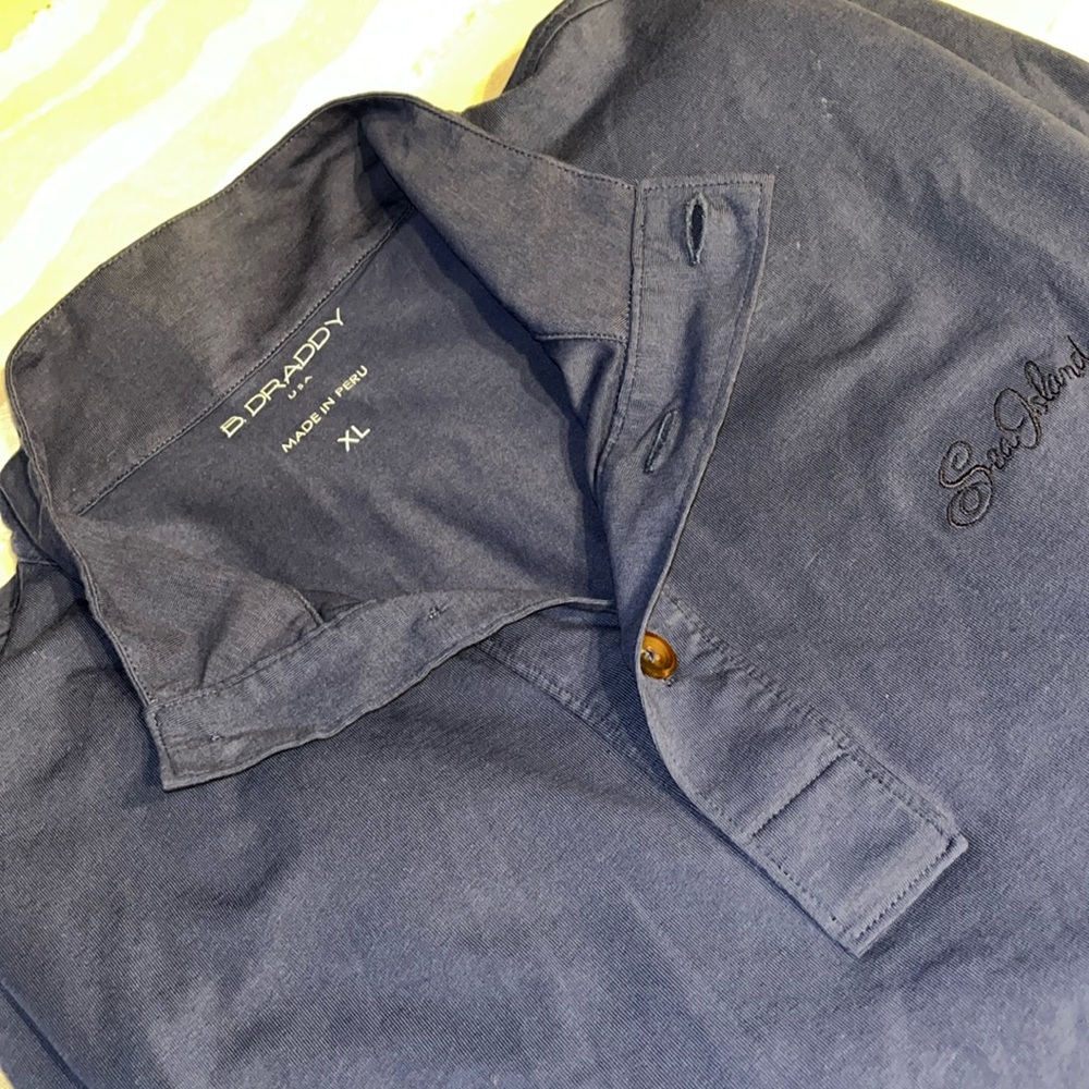 B Draddy long sleeve sport polo
